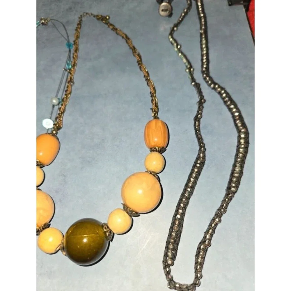 Costume Necklace Jewelry Lot of 6 (SG-20)